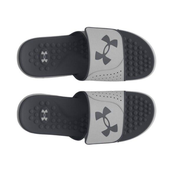 Men's Under Armour Grey Ignite Pro Slides - Picture 3 of 5